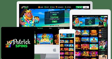 Patrick spins app, patrick spins casino login